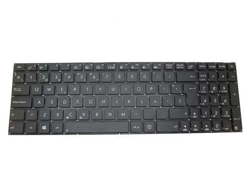 Laptop Keyboard For ASUS F550CA F550CC F550VB F550VC F550LB F550LC F550LD F550IK F550JK F550EA F550DP F550LA F550LAV F550LB F550IU F550JD F550WE F550WEK F550WAK F550WA F550ZA F550ZE Black Without Frame SP Spain