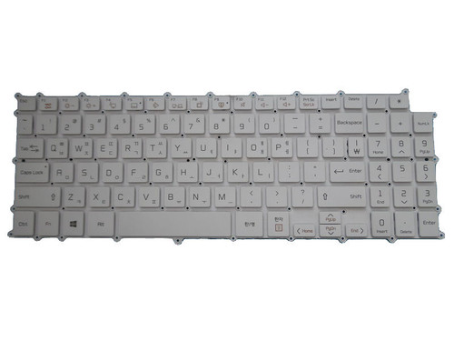 Laptop Keyboard For LG 15Z990 15ZB990 15ZD990 LG15Z99 15Z990-R 15Z990-A 15Z990-G 15Z990-H 15Z990-L 15Z990-V Korea KR White NO Frame & With Backlit