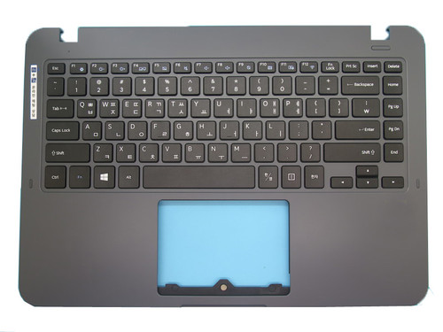 Laptop PalmRest&keyboard For Samsung NT340XAZ 340XAZ Korea KR BA98-01452B Upper Case C Without Touchpad USED