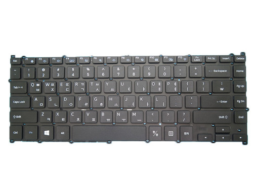 Laptop Keyboard For Samsung NP910S5J 910S5J Korea KR Without Frame Black New