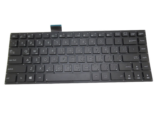 Laptop Keyboard For ASUS V400C V400CA R407C R407CA Black Without Frame AR Arabia