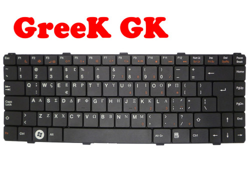 Laptop Keyboard For ASUS Z96 Z96F Z96Fm Z96H Z96Hm Z96J Z96Jm Z96Jp Z96JS Z96S Z96Sp S96F S96H GK Greek Black SG-36000-22A PK130CJ2A17