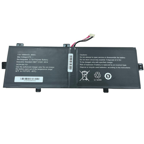 Laptop Replacement Battery For EVOO 14.1" EVC141-6BK 7.6V 5000MAH 10PIN 7Lines New