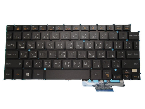Laptop Keyboard For LG 13Z940 13Z935 13Z940-G 13Z940-L 13Z940-M LG13Z94 13ZD940 13ZD940-G 13ZD940-L Arabia AR Black Without Frame