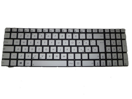 Laptop Keyboard For ASUS R514VB R514VJ R514VM R514VV R514VZ R514JR Silver IT Italy Without Frame With Backlit