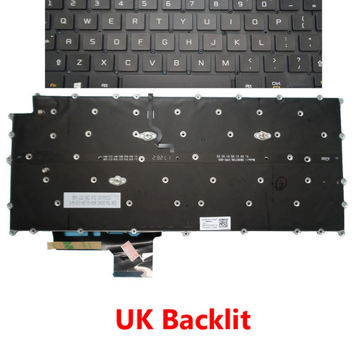 Laptop Backlit Keyboard For LG 14T90N 14T90N-R.APS7U1 14T90N-R.AAS8U1 14T90N-R.AAS9U1 14T90N-V.AA78B United Kingdom UK NO Frame