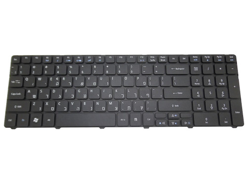 Laptop Keyboard For Acer Aspire 7735 7735G 7735Z 7735ZG 7736 7736G 7736Z 7736ZG 7738G 7739 7739G 7739Z 7739ZG  7740 7740G 7741 7741G 7741Z 7741ZG 7745 7745G 7745Z 7750Z 8940G 5742 5742G 5742Z 5742ZG Hebrew HB Black