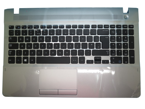Laptop PalmRest&keyboard For Samsung NP270E5J 270E5J 270E5G 270E5U 270E5R United Kingdom UK BA75-04430A Silver With Touchpad Speaker New