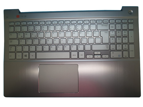 Laptop PalmRest&keyboard For Samsung NP880Z5E NP870Z5E NP780Z5E 880Z5E 870Z5E 780Z5E Turkey TR BA75-04327F With Touchpad Speaker Silver New