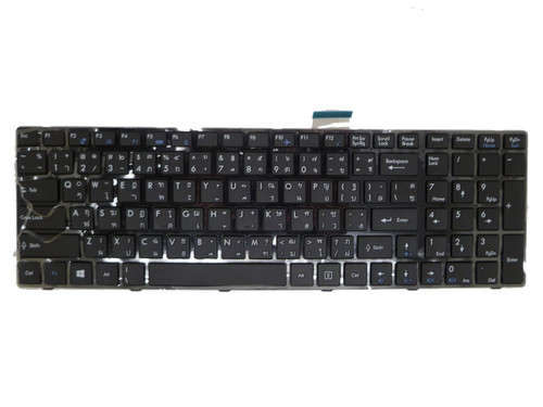 Laptop Keyboard For MSI CR620 V111922DK1 S1N-3ETH291-SA0 Thailand TI With Black Frame