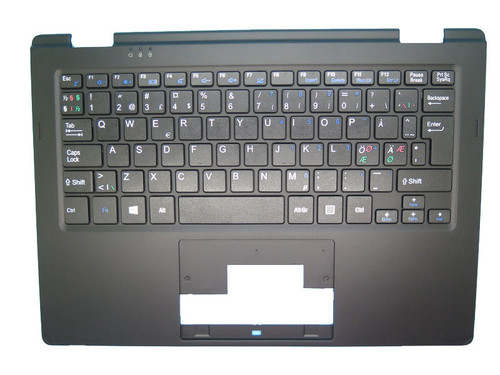 Laptop PalmRest&keyboard For MEDION AKOYA E2228T MD61250 MD61900 MD60250 MD62250 MD60950 MD61050 MD61450 Black C Shell With Nordic NE keyboard With Big Enter