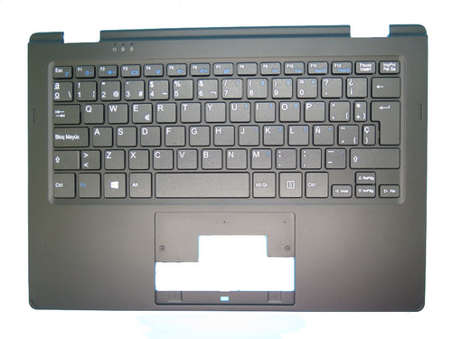 Laptop PalmRest&keyboard For MEDION AKOYA E2221T MD60428 MD60624 MD60620 MD60796 MD60428 MD60940 MD60490 MD6068 MD60692 MD60693 MD60687 MD60685 MD60689 MD60690 MD60691 Black C Shell With Spanish SP keyboard