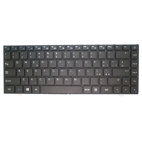 Laptop Keyboard For Teclast F7 14.1' Italy IT Black NO Frame Empty 4 Pin