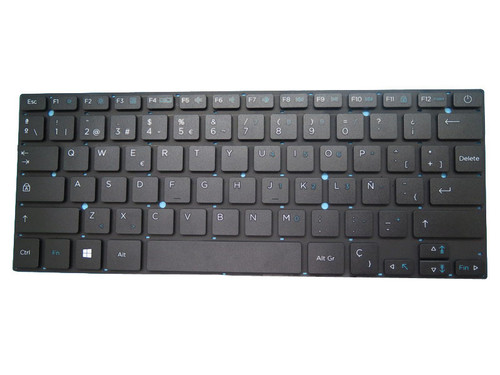 Laptop Keyboard For Jumper EZBook 2 "464" Spanish SP Black NO Frame