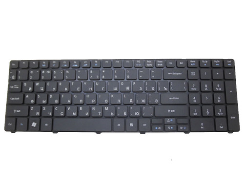 Laptop Keyboard For Acer Aspire 5810 V104730DS3 RU KB.I170A.164 Russian RU Black