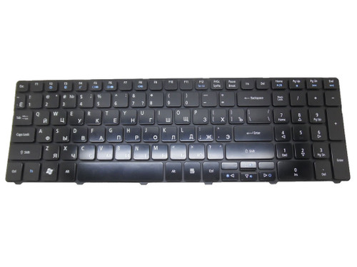 Laptop Glossy Keyboard For Acer Aspire 5625G 5733 5736 5736G 5736Z 5737 5738 5738DG 5738DZG 5738G 5738PG 5738PZG 5738Z 5738ZG Russian RU Black