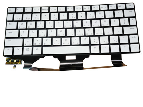 Laptop Keyboard For RAZER Blade RZ09 12739675-00 2H-BBYTWR51011 65C000006210 Traditional Chinese TW White Without Frame