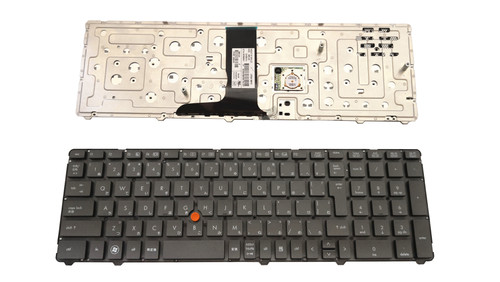Laptop keyboard For HP DV7-4000 Japanese JP With Frame Black ...