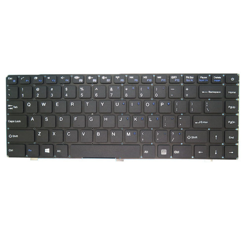 Laptop Keyboard For Jumper For EZbook X4 MB3006002 PRIDE-K2630 14 Inch English US Black Empty 2 PIN
