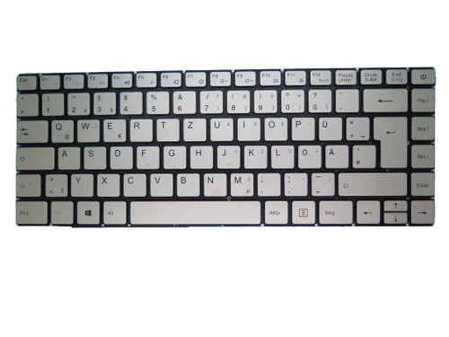 Laptop Keyboard For MEDION AKOYA E4253 MD61197 MD61145 MD61113 MD61129 MD61114 30025387 30024917 30025057 30024991 30024918 MB2904011 YXT-NB93-89 NS14G-MED Silver German GR