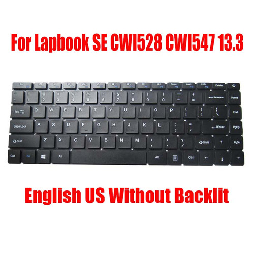 Laptop Keyboard For Chuwi Lapbook SE CWI528 CWI547 13.3 English US Black Without Backlit New