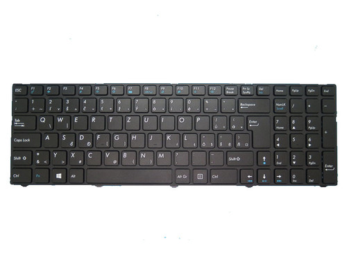 Laptop Keyboard For MEDION AKOYA P6678 MD61550 MD61270 Black With Frame Slovakian SK