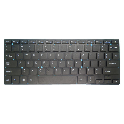 Laptop Keyboard MB27716025-BZ 93-66 English US black without frame 98%new