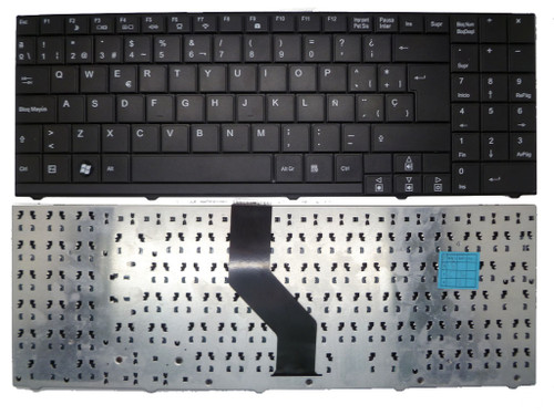 Laptop keyboard For Medion AKOYA P6611 MD96991 MD97090 MSN30009084 30008555 Black With Frame Spanish SP
