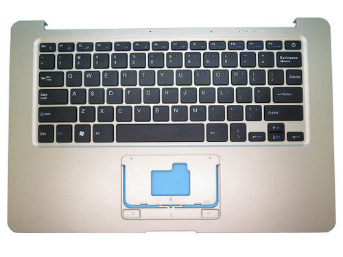 Laptop PalmRest&keyboard For Hyundai Thinnote HU4P401 N1403A English US Gold 95% New