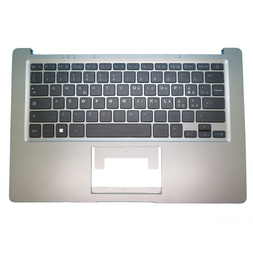 Laptop Palmrest MB27716023 XK-HS002 Gray With Italian IT Keyboard Upper Case Used