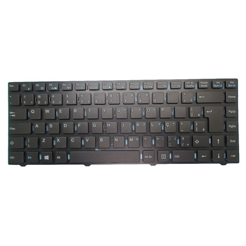 Laptop Replacement Keyboard For Login S14BW01 Brazil BR NO Frame