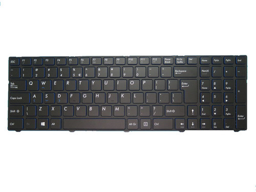 Laptop Keyboard For Medion AKOYA E7419 MD60025 MD60090 MD60129 MD60148 MD60184 MD60260 MD60280 MD60304 MD60344 MD60431 MD60443 MD60453 MD60454 MD60456 MD60511 MD60512 MD60628 MD60827 MD60977 MD61047 MD61252 Black With Frame US United states