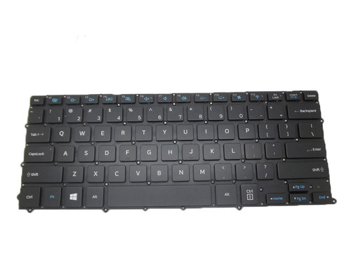  Laptop Keyboard For Samsung NP900X3B NP900X3C NP900X3D NP900X3E NP900X3F NP900X3K NP900X3G 900X3B 900X3C 900X3D 900X3E 900X3F 900X3K 900X3G English US BA59-03643B Backlit Black USED
