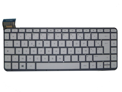 Laptop Keyboard For HP 13-C001LA 13-C002DX 13-C010NR 13-C020NR 13-C021CY 13-C022CY 13-C022TU 13-C023TU 13-C024TU 13-C025TU 13-C027TU 13-C030TU Without Frame White France FR