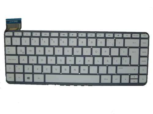Laptop Keyboard For HP 13-C031TU 13-C032TU 13-C033TU 13-C034TU 13-C035TU 13-C036TU 13-C039TU 13-C040TU 13-C041TU 13-C042TU 13-C043TU 13-C044TU 13-C077NR 13-C078NR Without Frame White Latin America LA