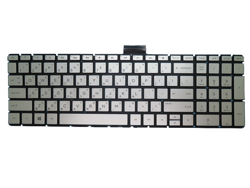 Laptop Keyboard For HP 17-BS000 silver with backlight Without Frame Traditional Chinese TW