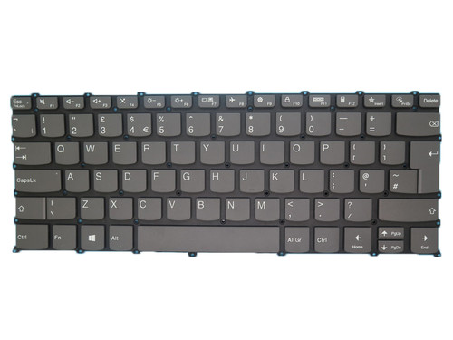 Laptop Keyboard For Lenovo United Kingdom UK SN20W85245 V192320AK1 PR4S LCM19H96GB-686 PK132UZ1C11 PK132UZ3C1 Without Backlit Gray New