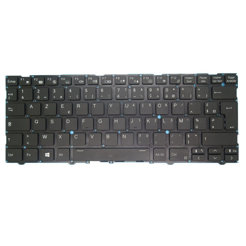 Laptop With Backlit Keyboard For CLEVO L140CU L141CU L140PU L140MU L141MU L141PU French FR NO Frame