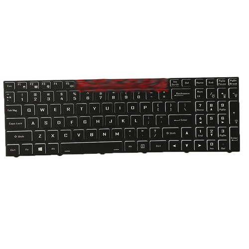 Laptop Keyboard For CLEVO PB70 PB70DDS PB70DF1 PB70DF2 PB70ED PB70ED-G PB70EF PB70EF-G PB70RC PB70RD PB70RF PB71ED-G PB71EF-E PB71RC PB71RD PB71RF English Black Frame