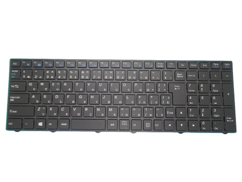 Laptop With Backlit Keyboard For CLEVO N750 N750BU N751BU N750HU N751HU N750GU N751GU N750WU N751WU N750WL N751WL N750WG N751WG Japanese JP With Black Frame