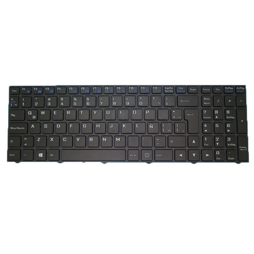 Laptop Keyboard For CLEVO PB70 PB70DDS PB70DF1 PB70DF2 PB70ED PB70ED-G PB70EF PB70EF-G PB70RC PB70RD PB70RF PB71ED-G PB71EF-E PB71RC PB71RD PB71RF Latin America LA Black Frame