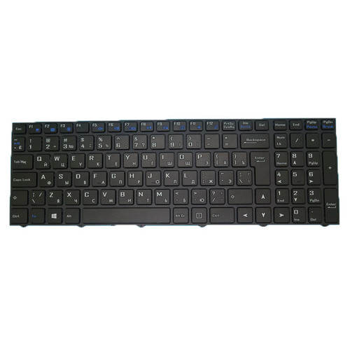Laptop NJ51CU Keyboard For FTP LIGERA 15L20 Russian RU Black Frame (Big Enter)