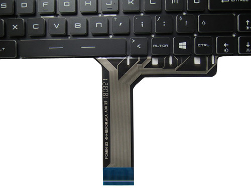 Laptop GT76 RGB Keyboard For MSI GT76 Titan DT 9SF 9SG 9SFS 9SGS 10SFS 10SGS GT76 Titan 9SF 9SG 10SF Latin America LA Colourful Backlit