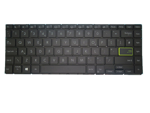 Laptop Keyboard For ASUS M413DA M413IA Without Frame Black United Kingdom UK With Backlit