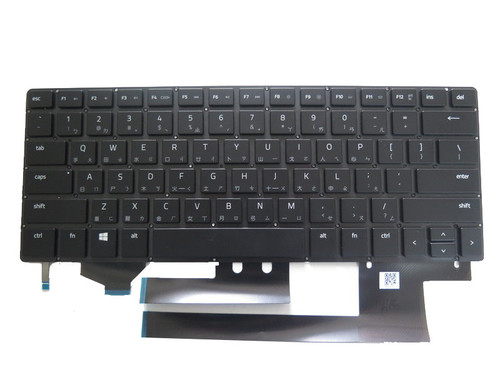 Laptop Keyboard For RAZER Blade 11551617-00 2B-BA704B200 Traditional Chinese TW Black Without Frame