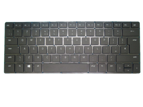 Laptop Keyboard For RAZER Blade RZ09-0168 RZ09-01682 RZ09-01682W24 RZ09-01682W22 United Kingdom UK Black Without Frame