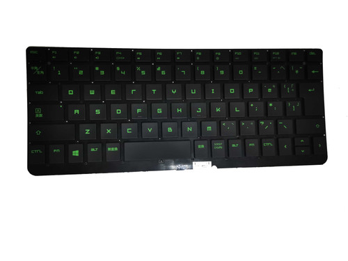 Laptop Keyboard For RAZER Blade RZ09-0116 RZ09-01161 RZ09-01161E31 RZ09-01161E32 United States US Black Without Frame Used