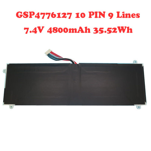 Laptop Replacement GSP4776127 CA14Q1P-I Battery For Multilaser PC209 PC208 GSP4776127 CA14Q1P-I 7.4V 4800mAh 35.52Wh 10PIN 7Lines