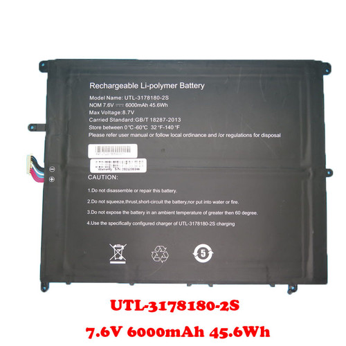 Laptop Battery 28140168 30154200P Replacement For Teclast F6
