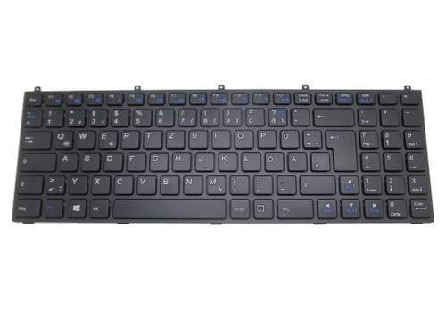 Laptop Keyboard For Terra Mobile 1524 German GR With Black Frame
